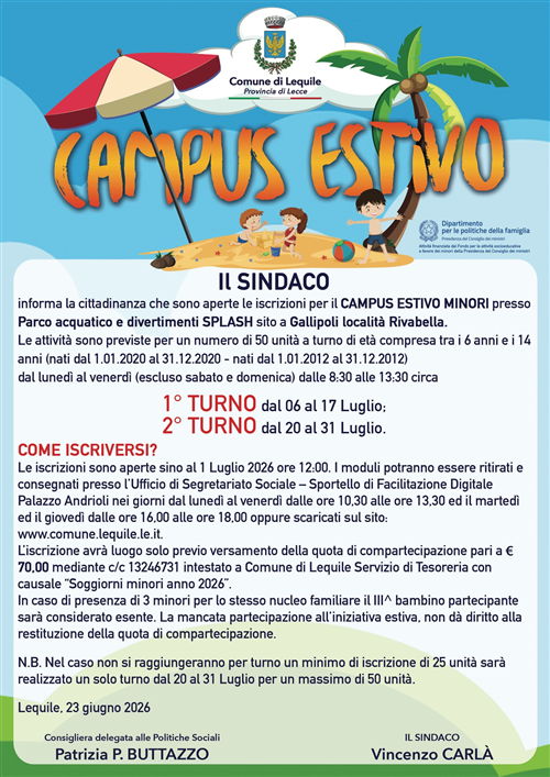 Campus Estivo 2026