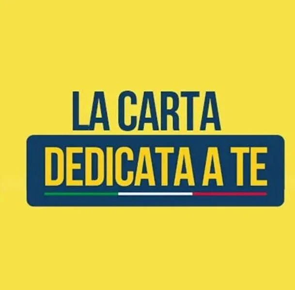 Carta Dedicata a Te: pubblicato l'elenco dei beneficiari